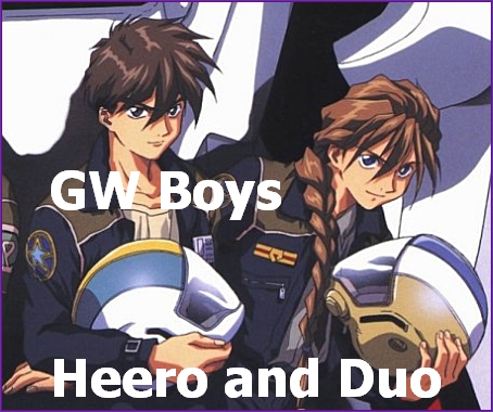 Heero e Duo, de Gundam Wing [anime]